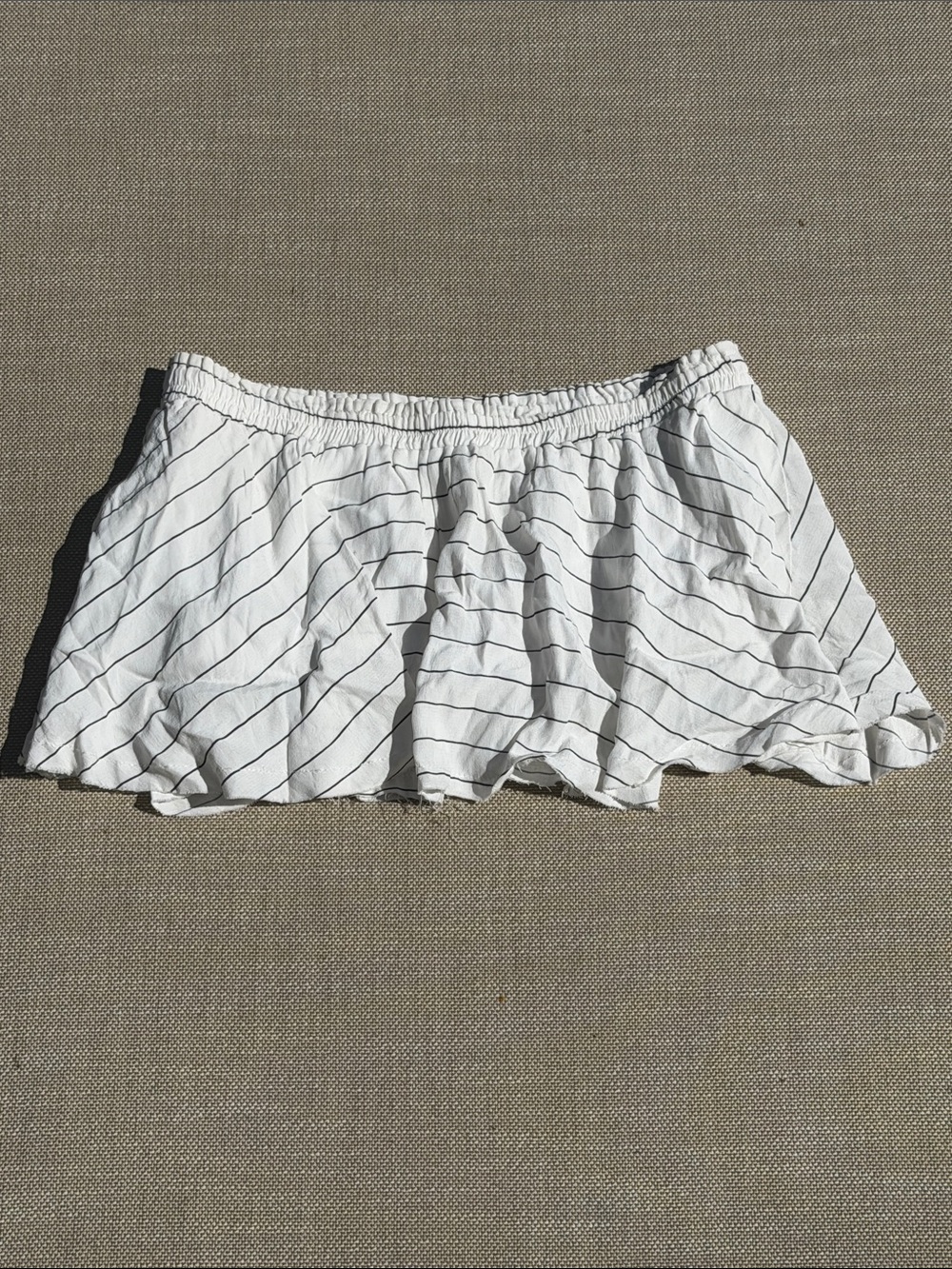 Faithful the Brand Striped Cropped Tube Top